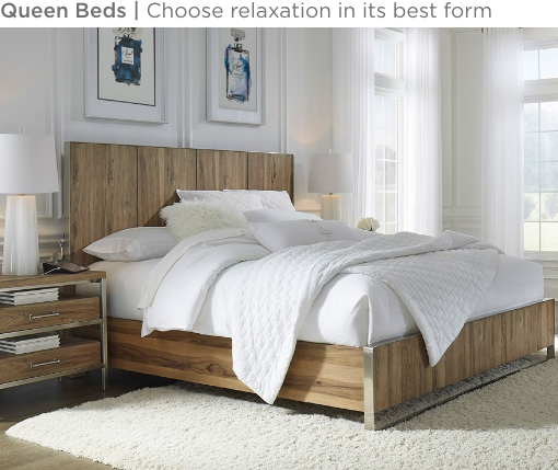 Queen Beds. Choose relaxation in its best form.